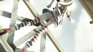 【MMD】Shimakaze - UsoNui【R-18】