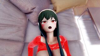 Yor Forger Spy x Family 3D HENTAI ShortClips 3