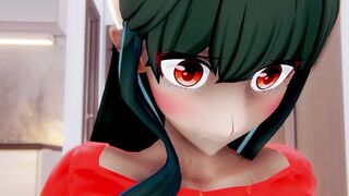 Yor Forger Spy x Family 3D HENTAI ShortClips 1