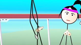 Happy Ending for All - Cartoon - Dancing and Fucking in Public with 80s Songs - Voyeurs Masturbating - Kara Kutu