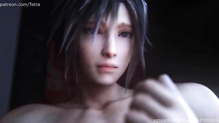 New Game Porn Animations! Tifa and Jessie enjoying some Big Cock!