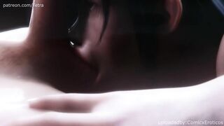 New Game Porn Animations! Tifa and Jessie enjoying some Big Cock!