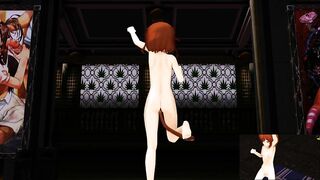 【MMD】Tail Dance (From behind)【R-18】
