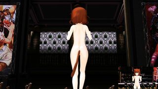 【MMD】Tail Dance (From behind)【R-18】