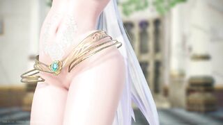 【MMD R-18 SEX DANCE】HAKU ARABIAN SUIT HOT HOT ASS SWEET PLEASURE TEMPTATION [BY] Orion DobleDosis