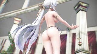 【MMD R-18 SEX DANCE】HAKU ARABIAN SUIT HOT HOT ASS SWEET PLEASURE TEMPTATION [BY] Orion DobleDosis