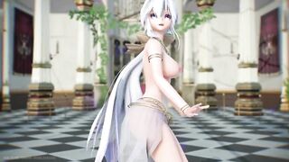 【MMD R-18 SEX DANCE】HAKU ARABIAN SUIT HOT HOT ASS SWEET PLEASURE TEMPTATION [BY] Orion DobleDosis