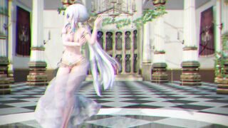 【MMD R-18 SEX DANCE】HAKU ARABIAN SUIT HOT HOT ASS SWEET PLEASURE TEMPTATION [BY] Orion DobleDosis