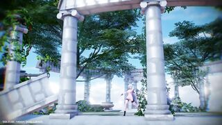 【MMD R-18 SEX DANCE】HAKU SEXY ASS SUCCUBUS ASS DANCING CYBER-THUNDER CIDER [BY] Orion DobleDosis