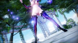 【MMD R-18 SEX DANCE】HAKU SEXY ASS SUCCUBUS ASS DANCING CYBER-THUNDER CIDER [BY] Orion DobleDosis