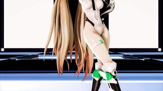 mmd r18 Null Pichite Kamuchi Bakibaki Tummy Angela High Fighter Normal Crotch Milk erasing 3d hentai