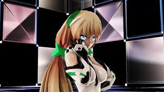 mmd r18 Null Pichite Kamuchi Bakibaki Tummy Angela High Fighter Normal Crotch Milk erasing 3d hentai