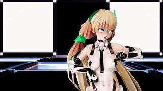 mmd r18 Null Pichite Kamuchi Bakibaki Tummy Angela High Fighter Normal Crotch Milk erasing 3d hentai