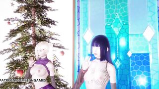 [MMD] TWICE-Feel Special Hot Dance Hinata Sakura Ino Yamanaka Naruto Hentai