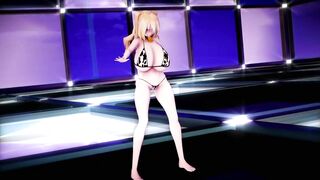 mmd r18 Saya Ghost Rule Bikini Take Off 3d hentai