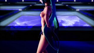 mmd r18 Tribal Api Miku Irregular Crab Crotch Dance 3d hentai