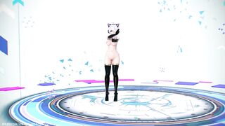 【MMD R-18 SEX DANCE】HAKU HOT BLACK SUIT SWEET ASS TASTY HOT ASS PARADINHA [BY] Orion DobleDosis