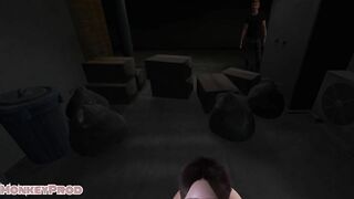 She likes to suck in public, what a good bitch