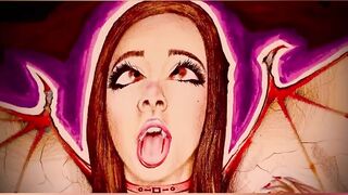 Ahegao Vampire Girl Strip Video Introduction