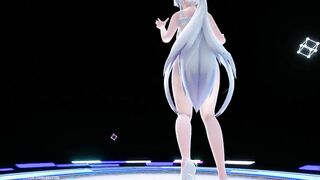 【MMD R-18 SEX DANCE】HAKU HOT CAT SWEET PERFECT ASS HOT DANCE SHAKE IT [BY] Orion DobleDosis