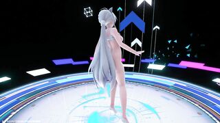【MMD R-18 SEX DANCE】HAKU HOT CAT SWEET PERFECT ASS HOT DANCE SHAKE IT [BY] Orion DobleDosis