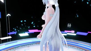 【MMD R-18 SEX DANCE】HAKU HOT CAT SWEET PERFECT ASS HOT DANCE SHAKE IT [BY] Orion DobleDosis