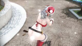 【MMD R-18 SEX DANCE】HAKU HOT CHRISTMAS PERFECT TASTY ASS MARINE DREAM [BY] Orion DobleDosis