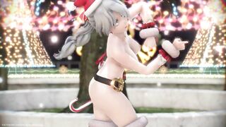 【MMD R-18 SEX DANCE】HAKU HOT CHRISTMAS PERFECT TASTY ASS MARINE DREAM [BY] Orion DobleDosis