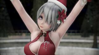 【MMD R-18 SEX DANCE】HAKU HOT CHRISTMAS PERFECT TASTY ASS MARINE DREAM [BY] Orion DobleDosis
