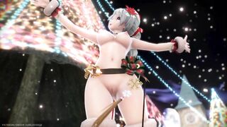 【MMD R-18 SEX DANCE】HAKU HOT CHRISTMAS PERFECT TASTY ASS MARINE DREAM [BY] Orion DobleDosis