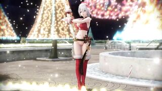 【MMD R-18 SEX DANCE】HAKU HOT CHRISTMAS PERFECT TASTY ASS MARINE DREAM [BY] Orion DobleDosis