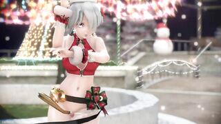 【MMD R-18 SEX DANCE】HAKU HOT CHRISTMAS PERFECT TASTY ASS MARINE DREAM [BY] Orion DobleDosis