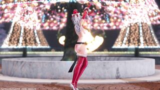 【MMD R-18 SEX DANCE】HAKU CHRISTMAS HOT BIG TASTY ASS DANCING MARINE DREAM [BY] Orion DobleDosis
