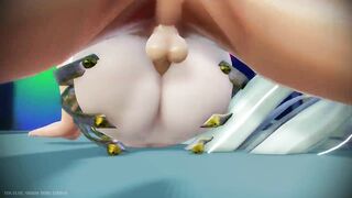 【MMD R-18 SEX DANCE】HAKU KNIGHT TASTY HOT ASS FUCKED HARD ANAL SEX SWEET PUSSY [BY] Orion DobleDosis