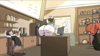 Bombshell Barista 1 (Tail-Blazer Animation)