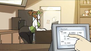 Bombshell Barista 1 (Tail-Blazer Animation)