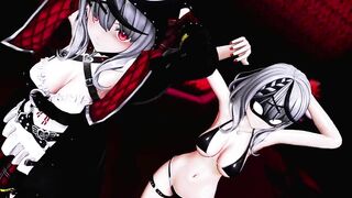 0458 -【R-18 MMD】Hololive - two chloe always better than one chloe