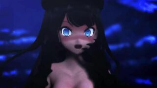 【MMD】Cake with a light pilgrimage demon【R-18】