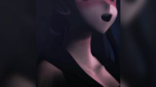 【MMD】Cake with a light pilgrimage demon【R-18】