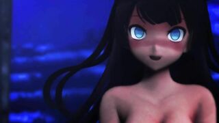 【MMD】Cake with a light pilgrimage demon【R-18】
