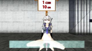 【SEX-TOY-MMD】Haku-san & Frosted Glass-Great Victory v2【R-18】