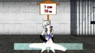 【SEX-TOY-MMD】Haku-san & Frosted Glass-Great Victory v2【R-18】