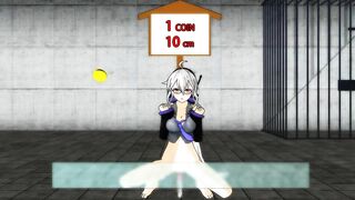 【SEX-TOY-MMD】Haku-san & Frosted Glass-Great Victory v2【R-18】