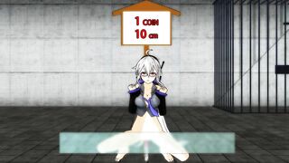 【SEX-TOY-MMD】Haku-san & Frosted Glass-Great Victory v2【R-18】