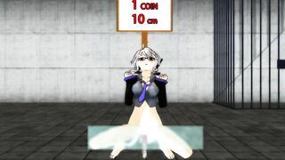 【SEX-TOY-MMD】Haku-san & Frosted Glass-Great Victory v2【R-18】