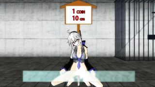 【SEX-TOY-MMD】Haku-san & Frosted Glass-Great Victory v2【R-18】