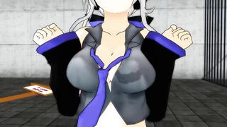【SEX-TOY-MMD】Haku-san & Frosted Glass-Great Victory v2【R-18】