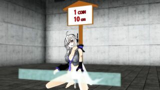 【SEX-TOY-MMD】Haku-san & Frosted Glass-Great Victory v2【R-18】