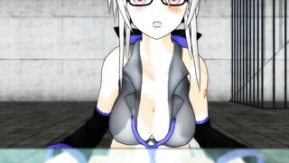【SEX-TOY-MMD】Haku-san & Frosted Glass-Great Victory v2【R-18】