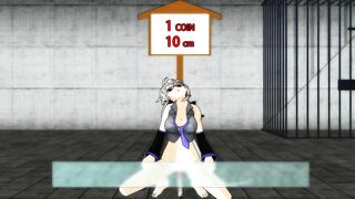 【SEX-TOY-MMD】Haku-san & Frosted Glass-Great Victory v2【R-18】
